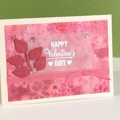 Watercolor Shimmer Valentine