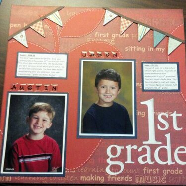 1st Grade Class Pictures