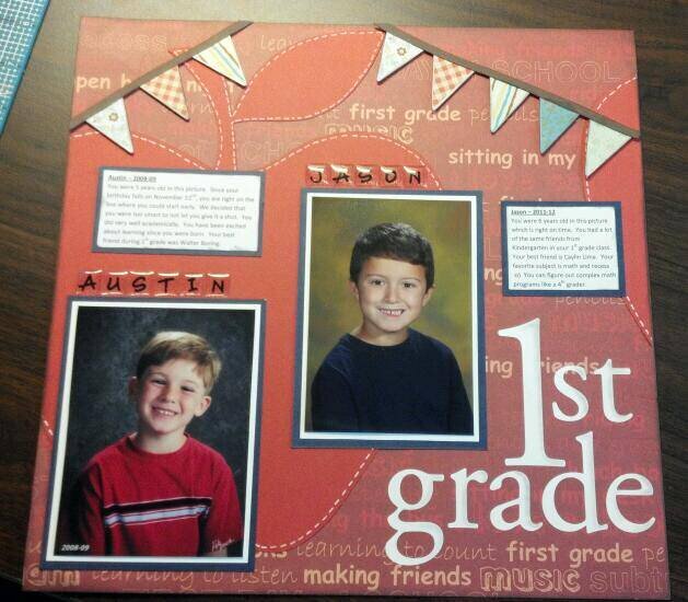 1st Grade Class Pictures
