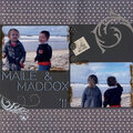 Maile & Maddox at the beach