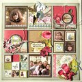LAYOUT with 2 little Albums in PRIMA