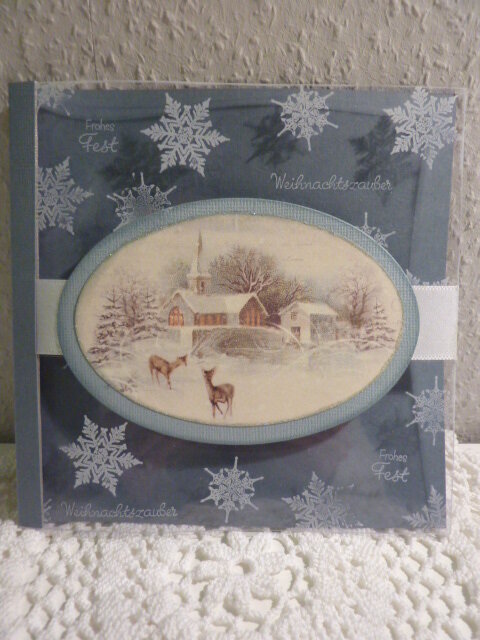 Foil Christmas Card