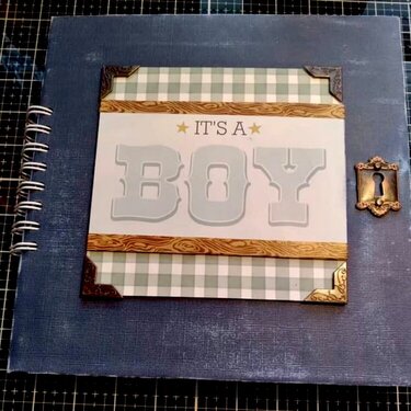 Handmade Baby Boy Album - in no particular order and does not include all pages