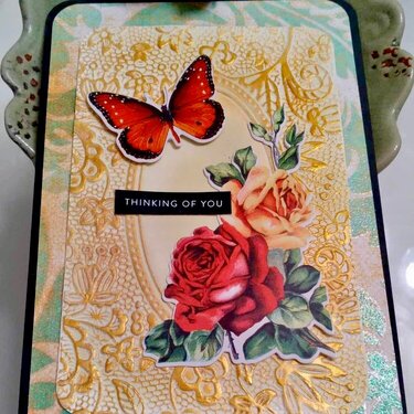 Card for Laura - Thinking of you