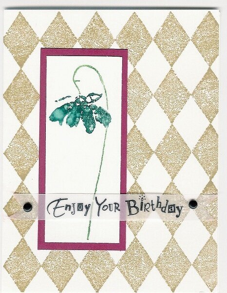 Enjoy Your Birthday Card
