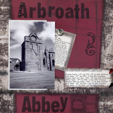Arbroath Abbey.
