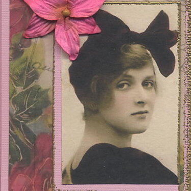 90% Pink Vintage ATC Swap (Sphinx Group)