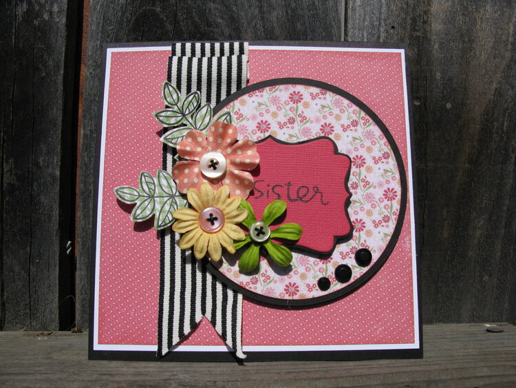 Card for my sister for Mother&#039;s Day