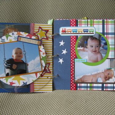 Baby Boy Mini Album (pages 6/7)