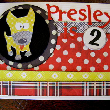 Birthday Card for Presley