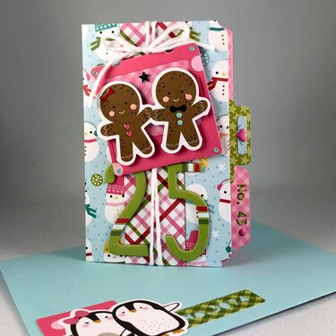 Gingerbread Men Mini Folder