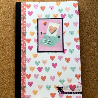 Happy Hearts Notebook