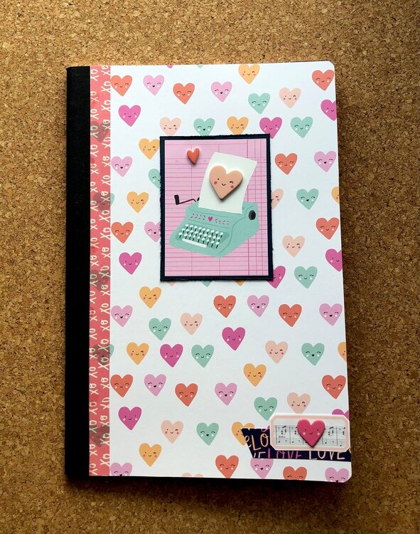 Happy Hearts Notebook