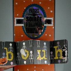 Halloween Invitation - Inside