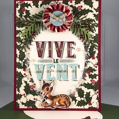 Vintage Oval Window Card