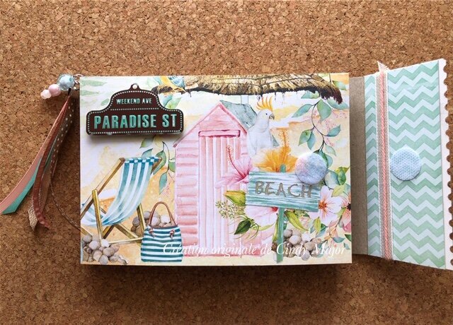 Paradise Flip-Fold Mini-Album - 2