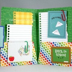 School Days Mini-Folder