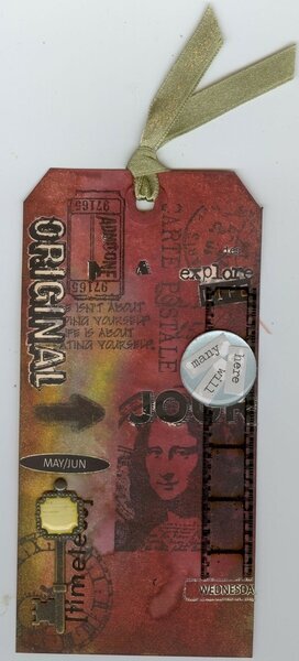 Tim Holtz tag for May 2013