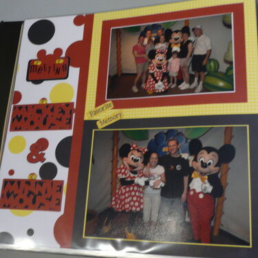 Mickey &amp; Minnie Left