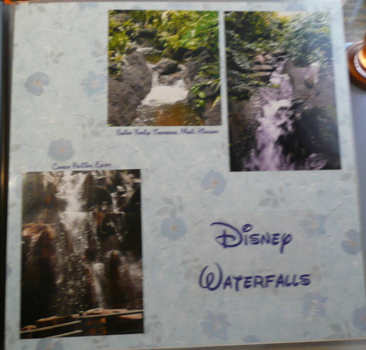 Disney Waterfalls Right