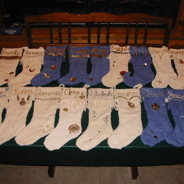 Handmade stockings