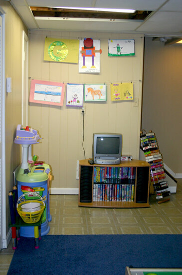 Play Room Television Corner