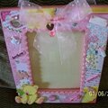 Altered "Baby" Picture Frame