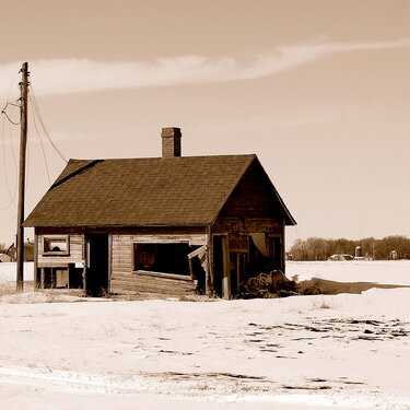 abandoned house--hwy 90