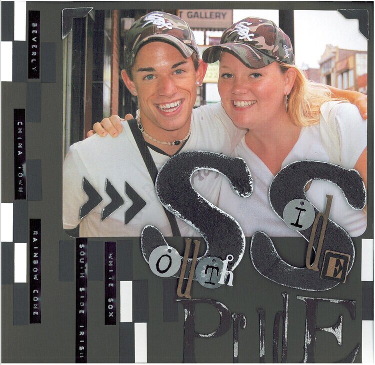 Old layout--but in honor of opening day, GO WHITESOX