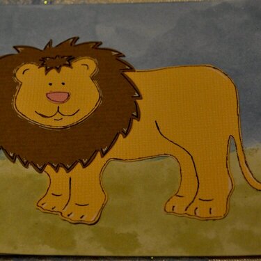 Lion card