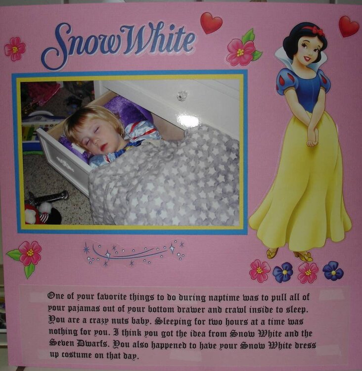 Sleeping Snow White