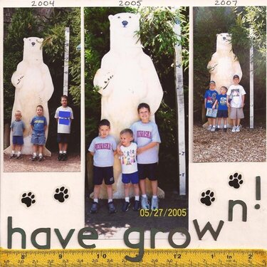 Zoo Mini-Album growing page 2