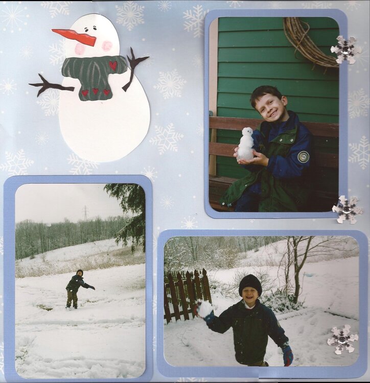 There is Snowman Like You - 2 page lo