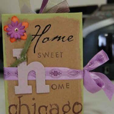 Home Sweet Home Chicago - front