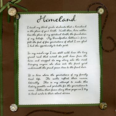 Homeland: Cover page