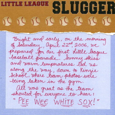 Little League Slugger