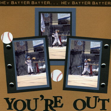 Hey batter - You&#039;re Out