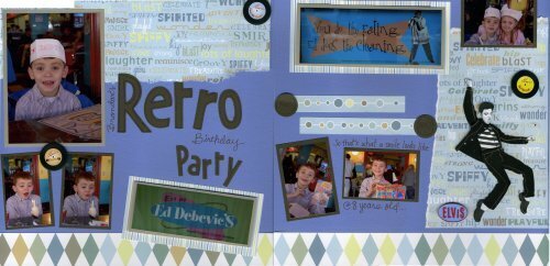 A Retro birthday Party