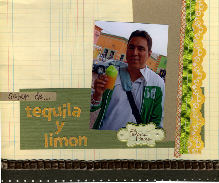 tequila y limon