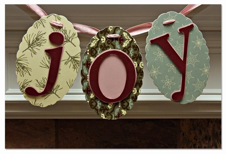 JOY ** Tinkering Ink Garland*