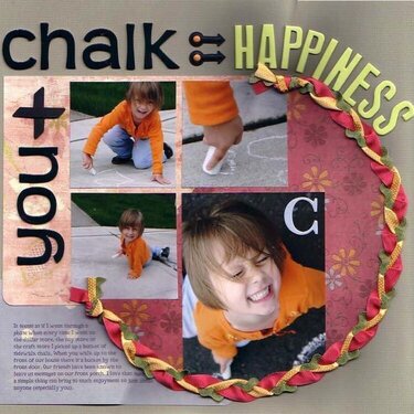 you+chalk=happiness **as seen in CK Can Do Techniques**