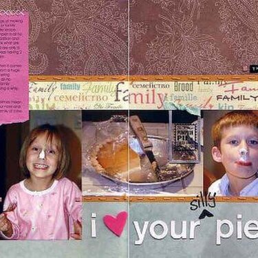 I *heart* your silly pie faces 