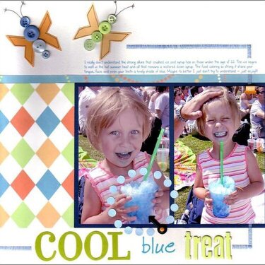 Cool Blue Treat **as seen in CK Can Do techniques**