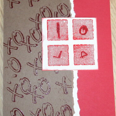 love - Valentine&#039;s Day card