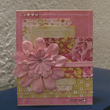 Pink BG Card