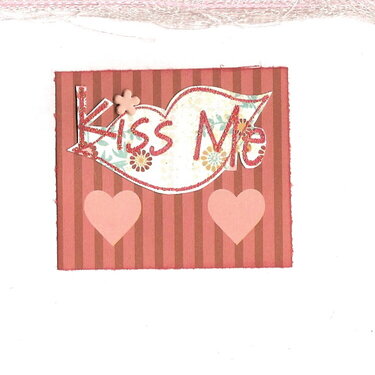 Love Me, Kiss Me Card Inside