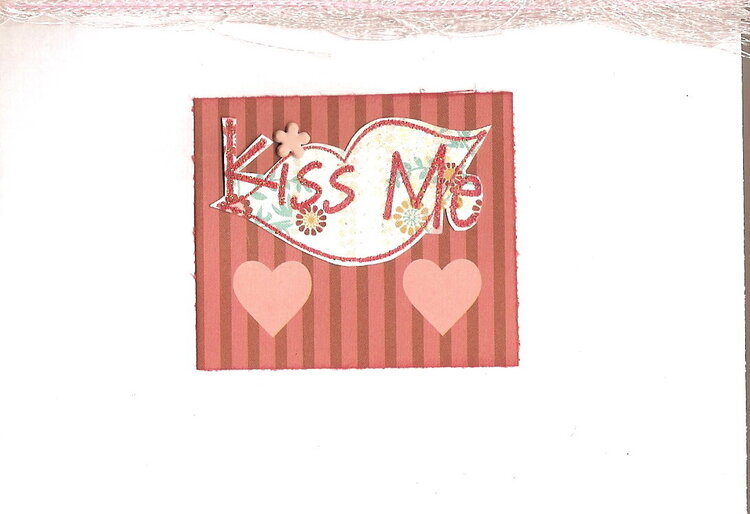 Love Me, Kiss Me Card Inside