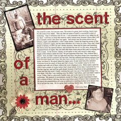 The scent of a man...