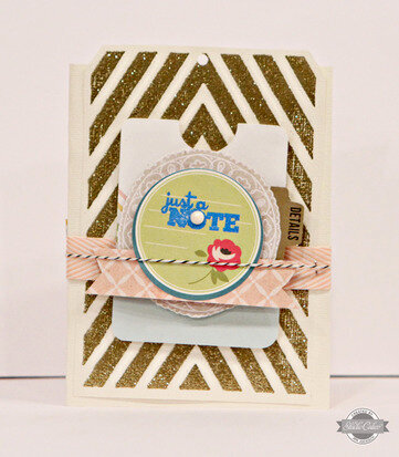 Studio Calico July Kit - Summer of &#039;69 - Just a Note card