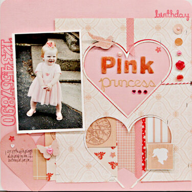 Studio Calico Blog Challenge - Pink Princess